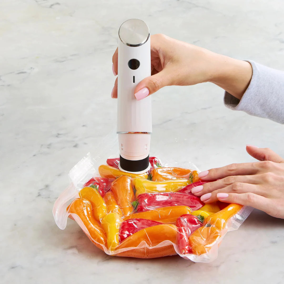 Handheld Vacuum Sealer for Food Storage – One-Touch Freshness Preservation