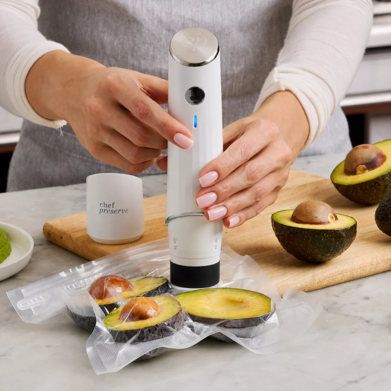 Handheld Vacuum Sealer for Food Storage – One-Touch Freshness Preservation